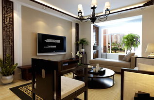 4萬打造111平米中式風(fēng)格三居室裝修案例大全——北京房天下家居裝修網(wǎng)精選